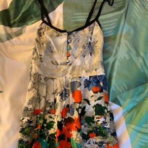 Floral cotton dress